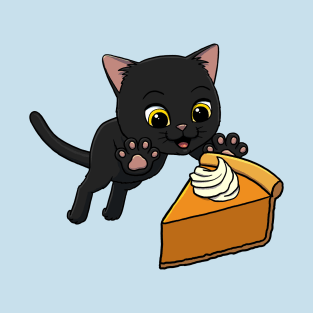 Bombay Cat excited to eat Pumpkin Pie T-Shirt