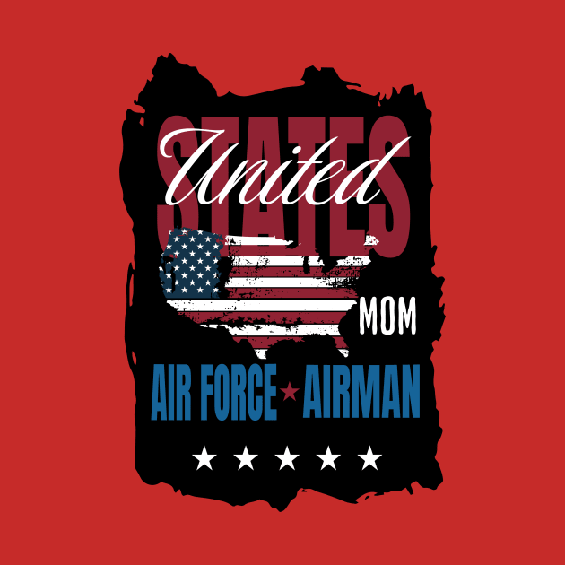 Air Force Airman Mom by SWITPaintMixers