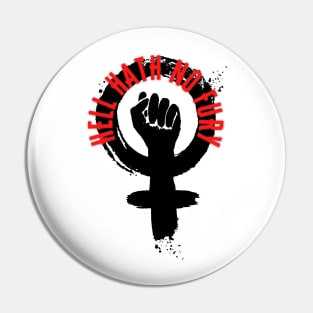 Hell Hath No Fury - Seeing Red Pin