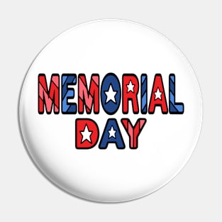 Memorial day Pin