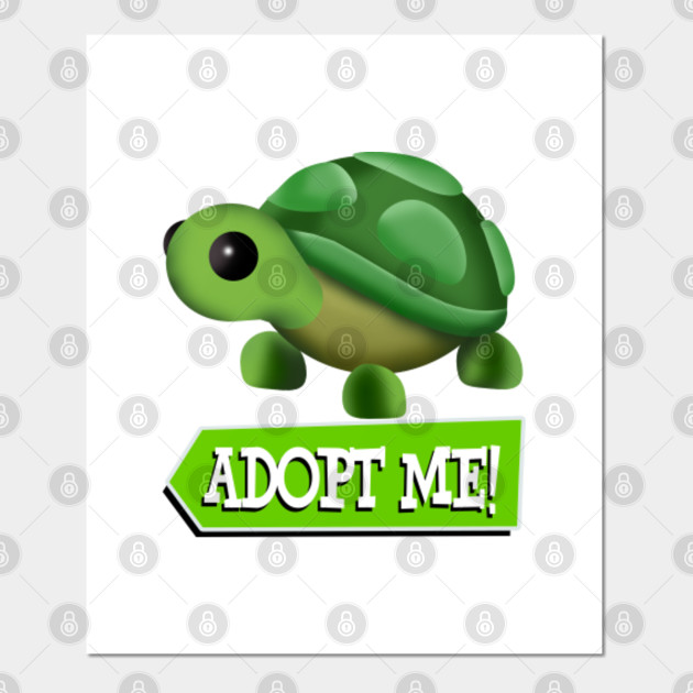 Adopt Me Roblox Turtle Adopt Me Roblox Posters And Art Prints Teepublic - green sea turtle decal roblox