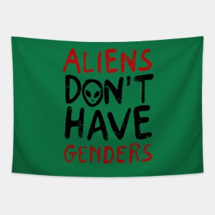 ALIENS DON'T HAVE GENDERS 2 Tapestry