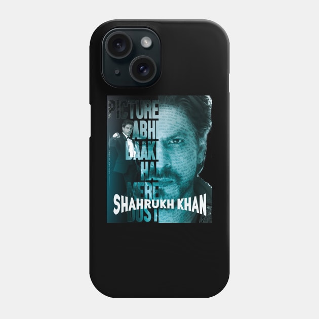 Shahrukh Khan Phone Case by SAN ART STUDIO 