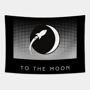 GME To the Moon Tapestry