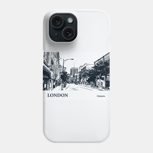 London - Ontario Phone Case by Lakeric