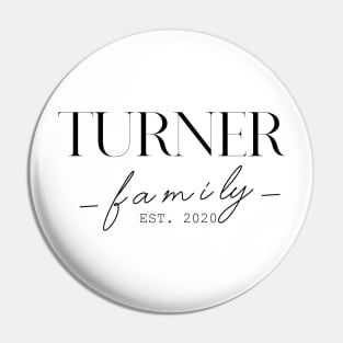 Turner Family EST. 2020, Surname, Turner Pin