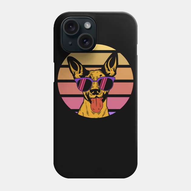 Cool vintage dog Phone Case by Maxs