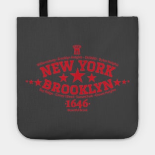 New York Brooklyn - Brooklyn Schriftzug - Brooklyn college style Logo Tote