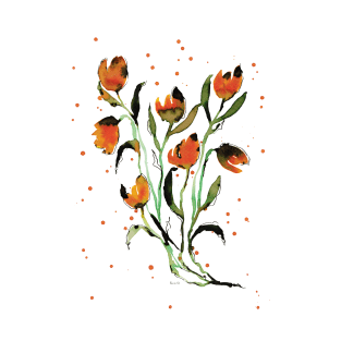 orange tulips T-Shirt