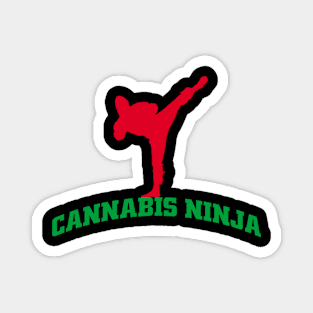 cannabis ninja Magnet