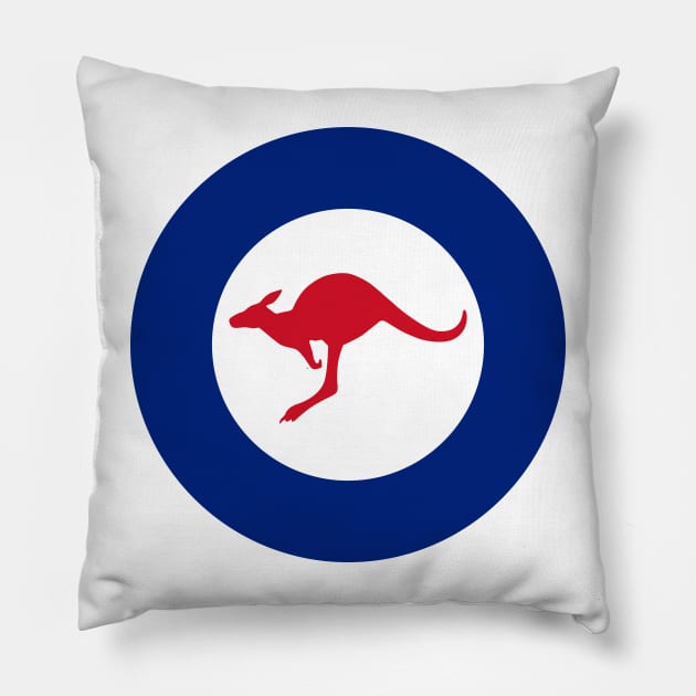 Australia Air Force Roundel Pillow by rheyes
