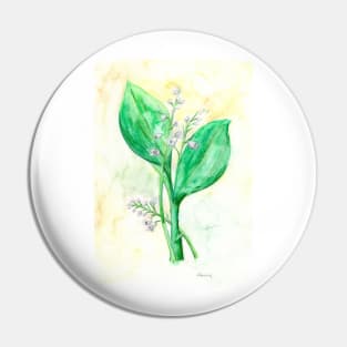 lily of the valley Pin