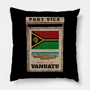 make a journey to Vanuatu Pillow