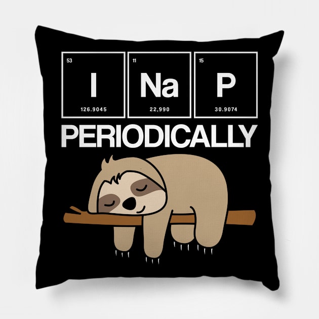 Physics Periodically Nap Science Pillow by shirtsyoulike