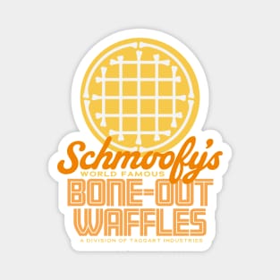 Schmoofy's Bone-Out Waffles Magnet
