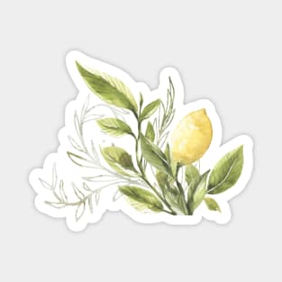 Fresh Summer Lemons Magnet