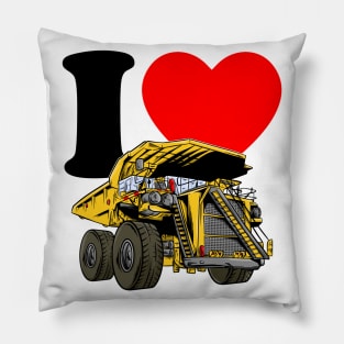 I love Dump Truck Pillow