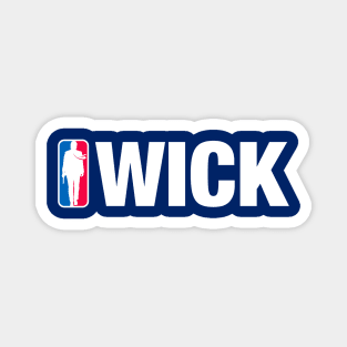 John Wick NBA (white) Magnet