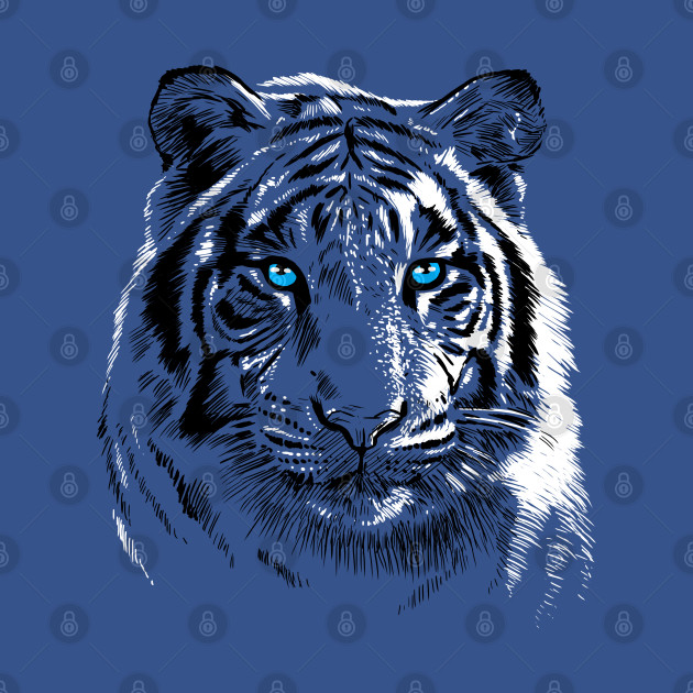 Discover White Tiger - Tiger - T-Shirt