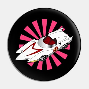 Mach 5 Retro Pin