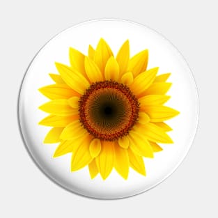 Sunflower Pin