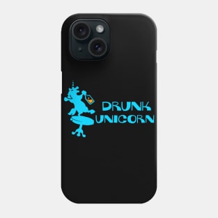 Drunk Party Unicorn Dancing On Top Of Stool Drinking Beer Phone Case