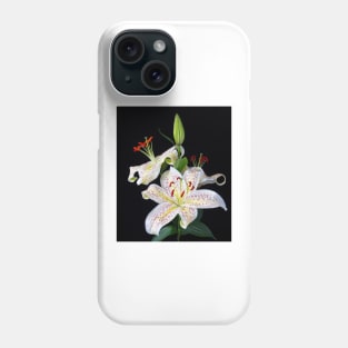 Beautiful Sonata Lilies Still Life Phone Case