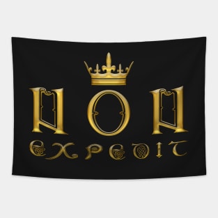 Non Expedit Design Tapestry