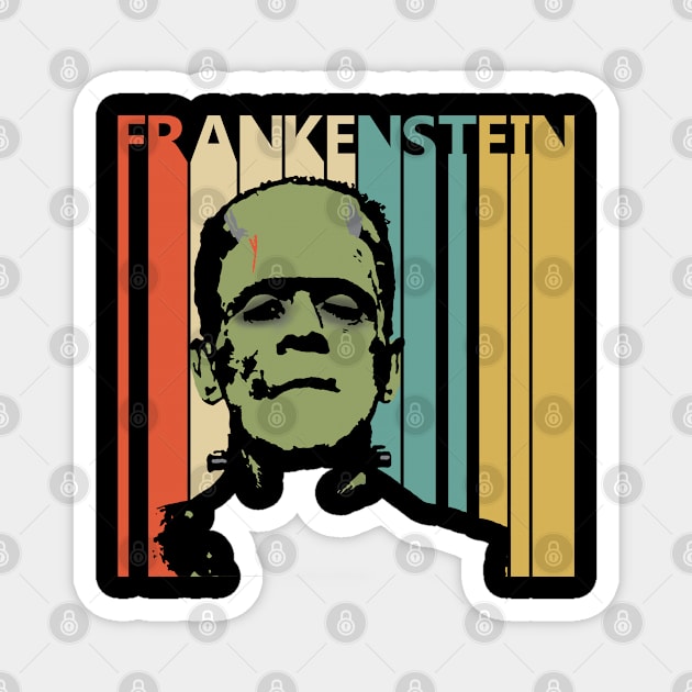 Vintage Retro 1980s Frankenstein Magnet by GWENT