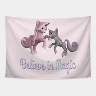 Mama and baby Unicorn Magic Tapestry