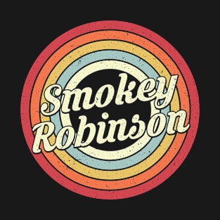 Smokey Proud Name Retro Rainbow Tribute T-Shirt