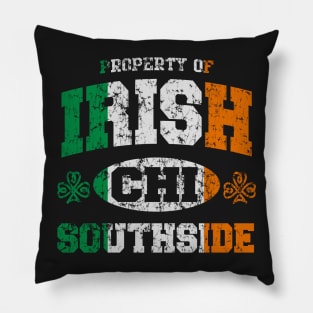 Irish Flag Chicago Southside Pillow