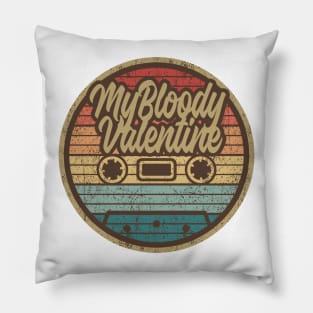 My Bloody Valentine Retro Cassette Pillow