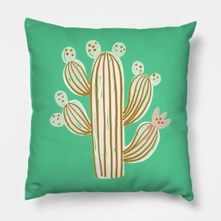 Cactus doodle Pillow