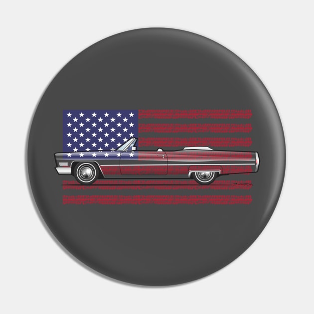 usa Flag Pin by JRCustoms44