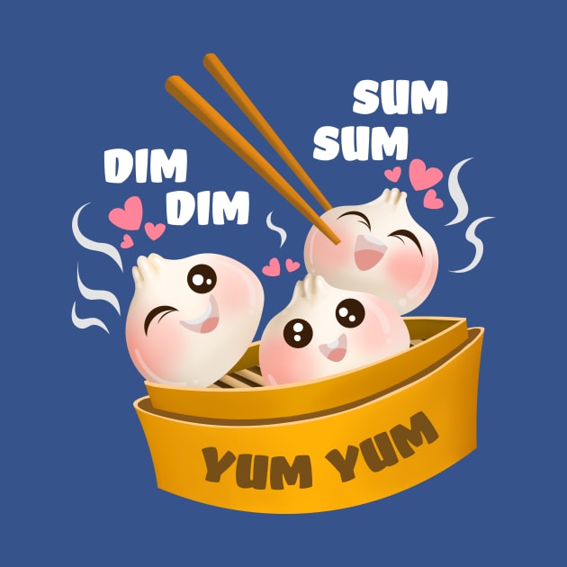 Kawaii Cute Dim Sum Dumplings by Jake, Chloe & Nate Co.