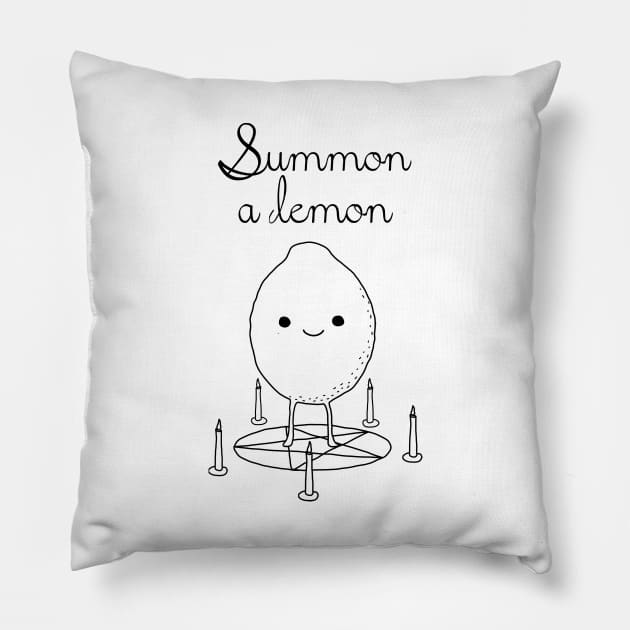 Summon a Lemon Pillow by Kaamalauppias