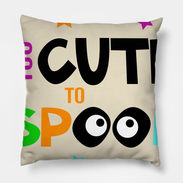 Funny  Gift for Halloween Pillow by Khang_Vu