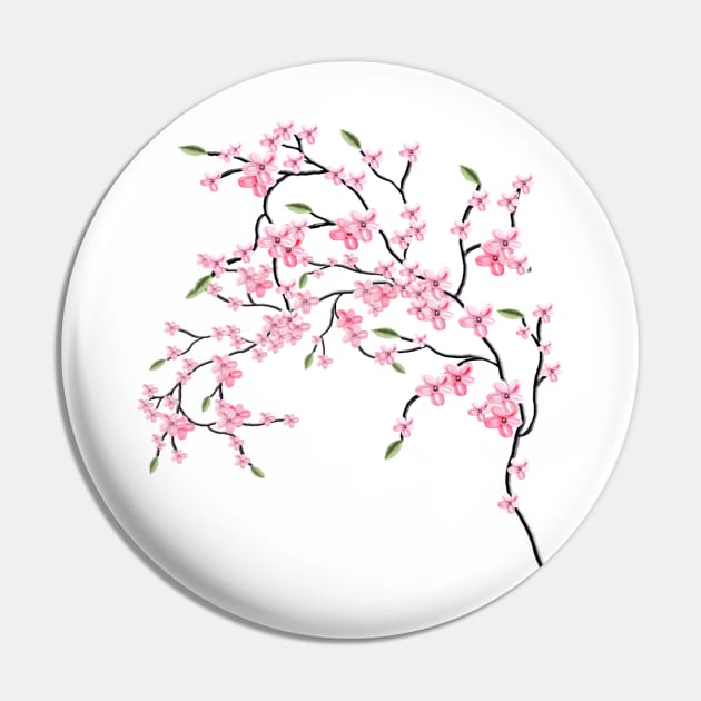 Cherry Blossom Pin by Saleire