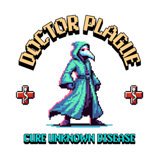 pixel art doctor plague T-Shirt