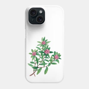 December 15th birthday flower Phone Case