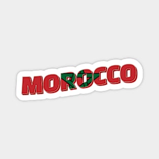 Morocco Vintage style retro souvenir Magnet