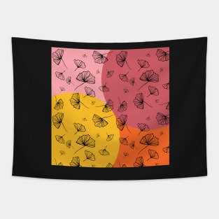 autumn ginkgo Tapestry