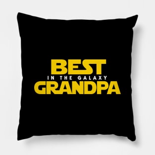 Best Grandpa in the Galaxy Pillow