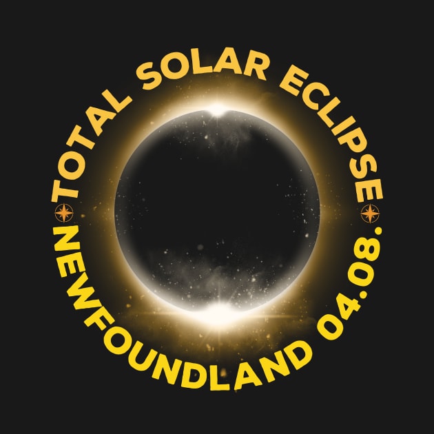 Total Solar Eclipse 2024 Newfoundland, Canada by HappyPeeps