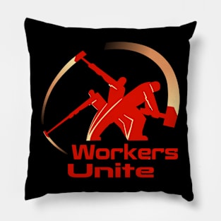 Workers Unite Pillow