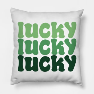 Lucky Season - St. Patrick's Day - Green St Patrick's Day Pillow