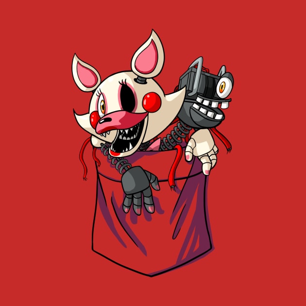 Mangled Mangle in my Pocket -ORIGINAL- by TerraTerraCotta