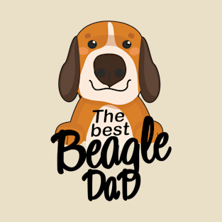 The Best Beagle Dad T-Shirt