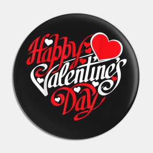 Happy Valentines Day Pin